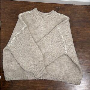 Cream Knit Sweater